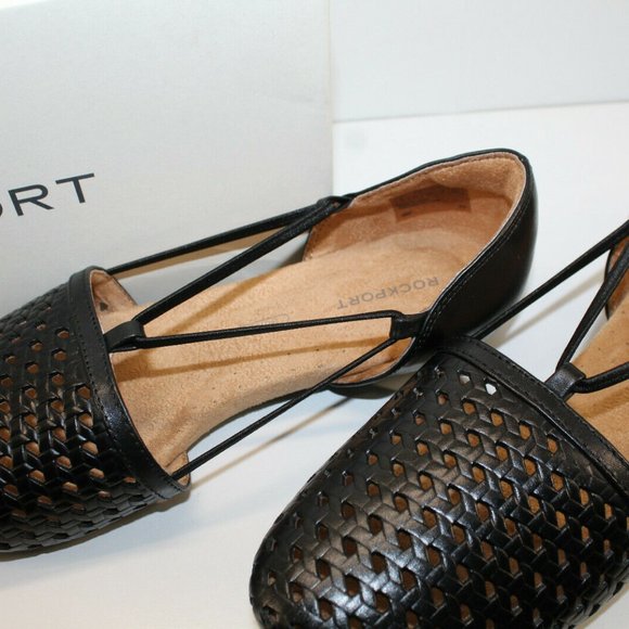 Rockport Women's Reagan Perforated Flats SIZE 8 - Picture 9 of 11